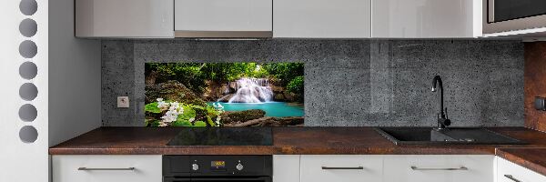 Kitchen splashback Thailand waterfall