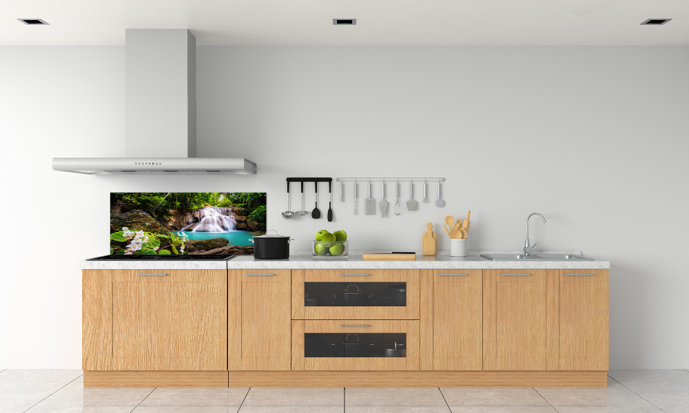 Kitchen splashback Thailand waterfall