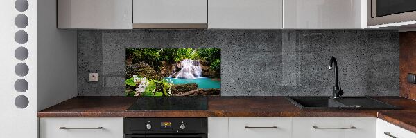 Kitchen splashback Thailand waterfall