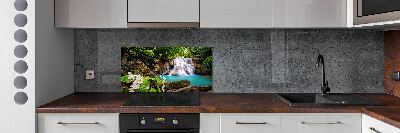 Kitchen splashback Thailand waterfall