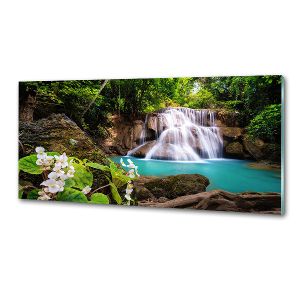 Kitchen splashback Thailand waterfall