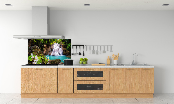 Kitchen splashback Thailand waterfall