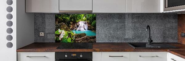 Kitchen splashback Thailand waterfall