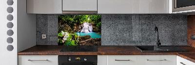 Kitchen splashback Thailand waterfall