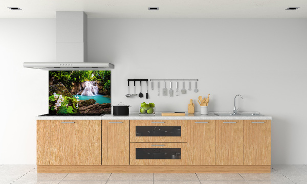 Kitchen splashback Thailand waterfall