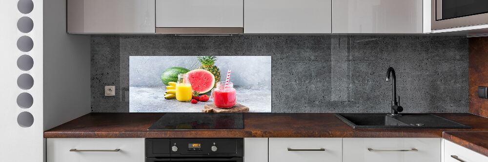 Kitchen splashback Fruit cocktail