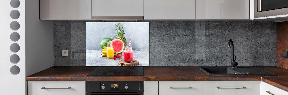 Kitchen splashback Fruit cocktail