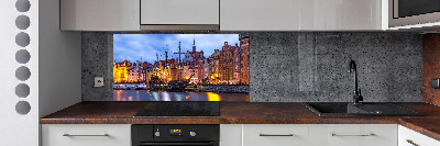 Kitchen splashback Gdańsk Poland