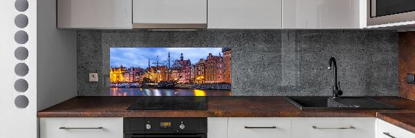 Kitchen splashback Gdańsk Poland