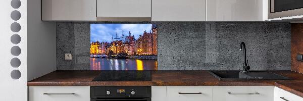 Kitchen splashback Gdańsk Poland