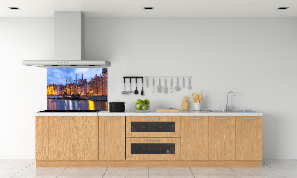 Kitchen splashback Gdańsk Poland