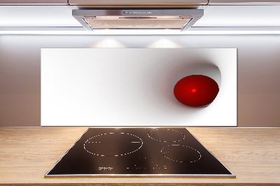 Cooker splashback Abstraction of the ball