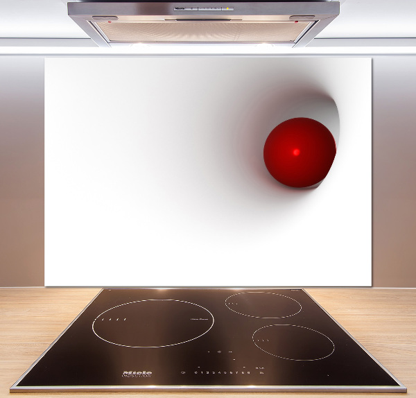 Cooker splashback Abstraction of the ball