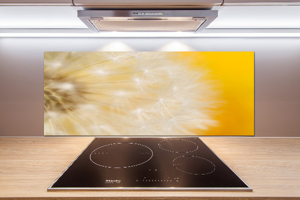 Cooker splashback Dandelion