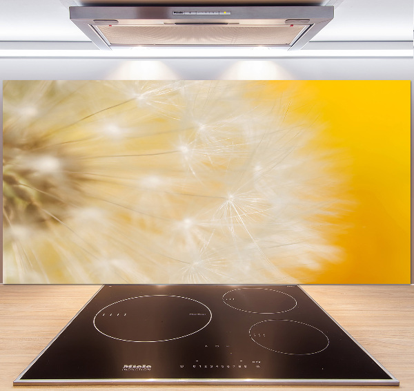 Cooker splashback Dandelion