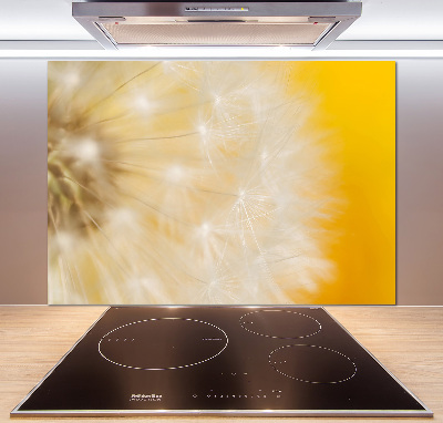 Cooker splashback Dandelion