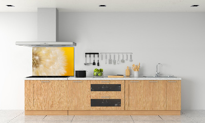 Cooker splashback Dandelion