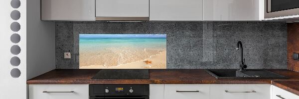 Kitchen splashback Starfish