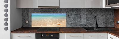 Kitchen splashback Starfish