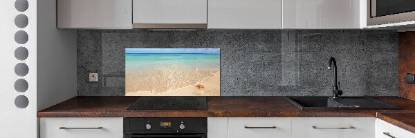 Kitchen splashback Starfish