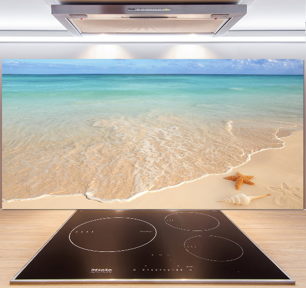 Kitchen splashback Starfish