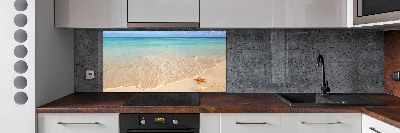 Kitchen splashback Starfish