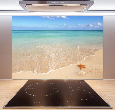 Kitchen splashback Starfish