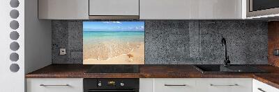 Kitchen splashback Starfish