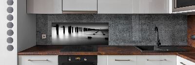 Kitchen splashback Tamiza breakwater