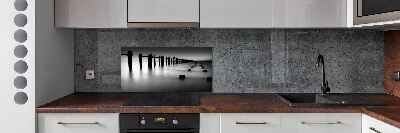 Kitchen splashback Tamiza breakwater