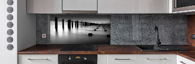 Kitchen splashback Tamiza breakwater