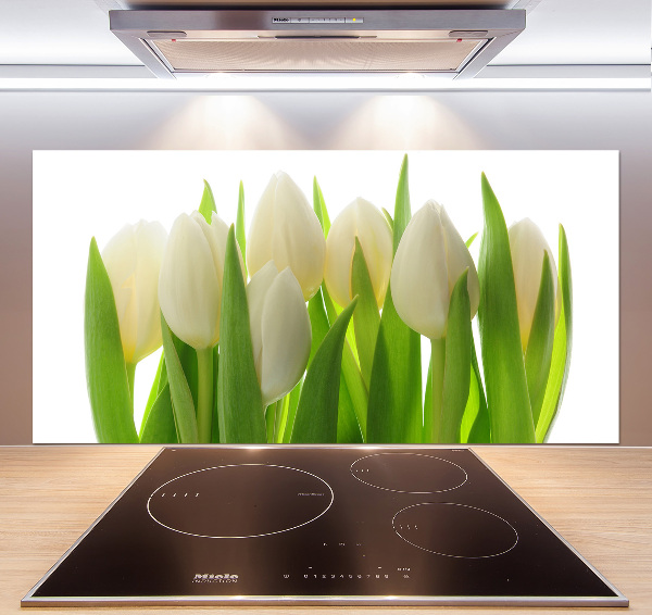 Cooker splashback Tulips