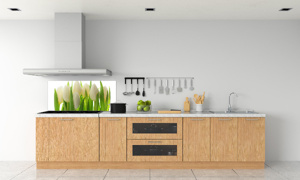 Cooker splashback Tulips