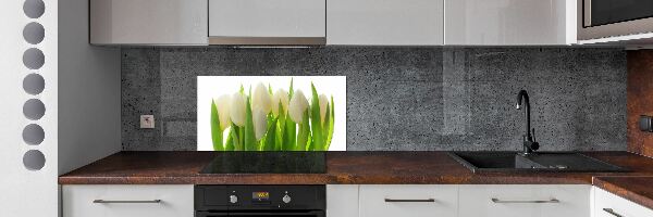 Cooker splashback Tulips