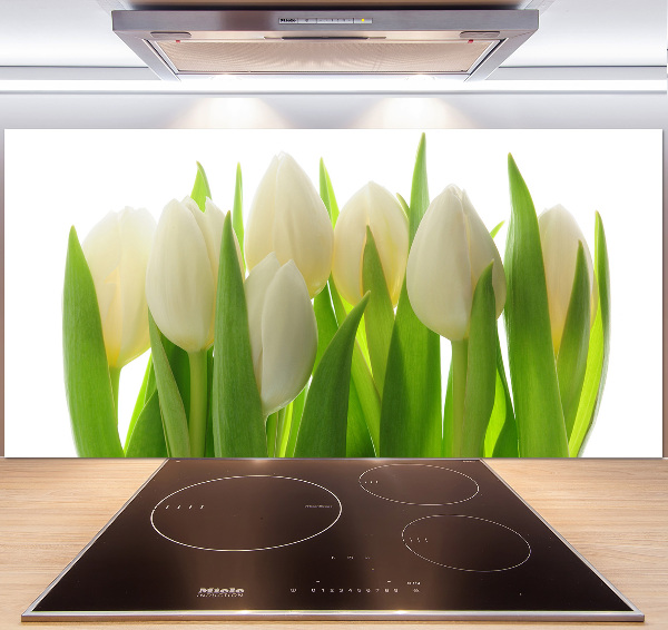 Cooker splashback Tulips