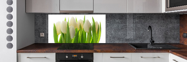 Cooker splashback Tulips