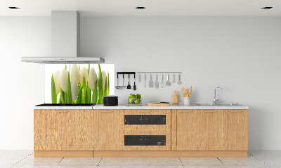 Cooker splashback Tulips