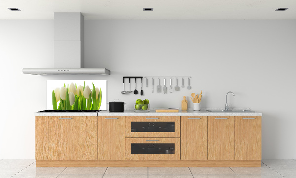 Cooker splashback Tulips