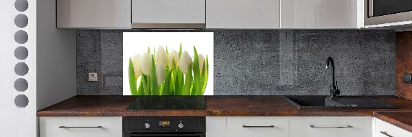 Cooker splashback Tulips