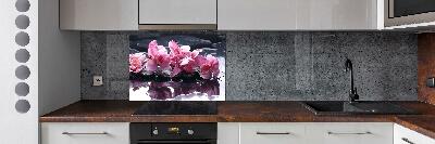 Cooker splashback Pink orchid