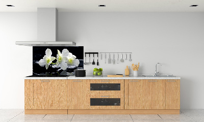 Cooker splashback Orchid