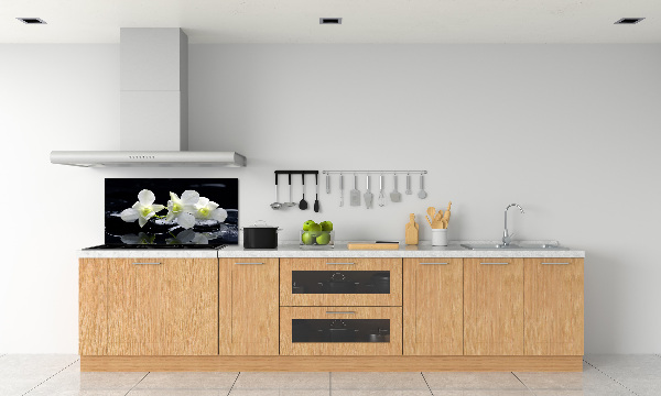 Cooker splashback Orchid