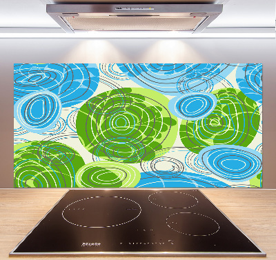 Splashback panel for kitchen Abstraction