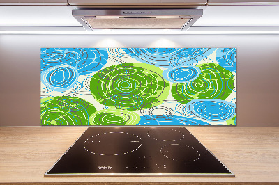 Splashback panel for kitchen Abstraction