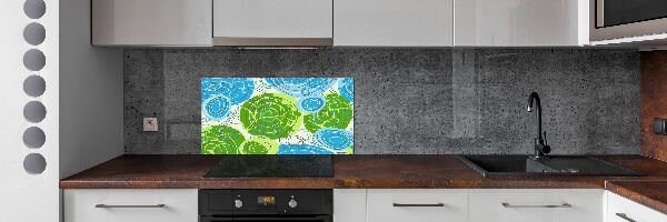 Splashback panel for kitchen Abstraction