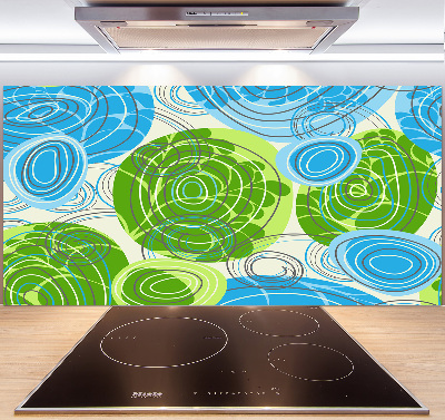 Splashback panel for kitchen Abstraction