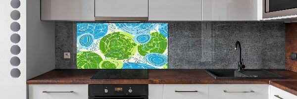 Splashback panel for kitchen Abstraction