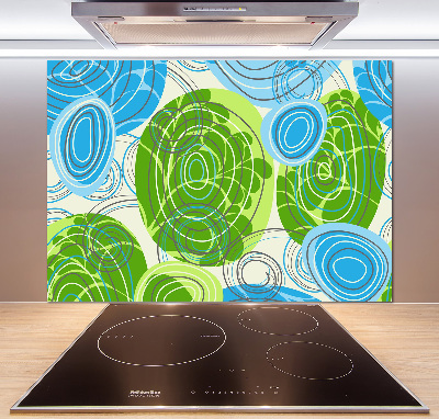 Splashback panel for kitchen Abstraction