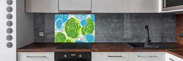 Splashback panel for kitchen Abstraction