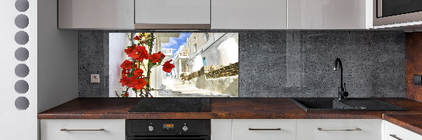 Cooker splashback Mykonos Greece